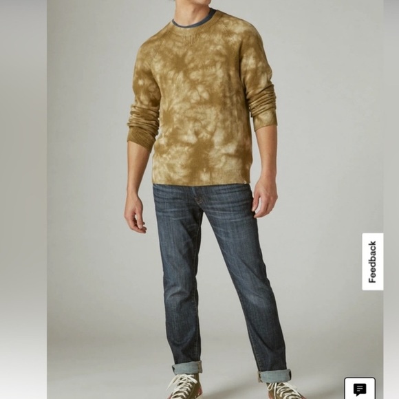 Lucky Brand Other - NWT Lucky Brand Shibori Tie Dye Crew Neck Sweater